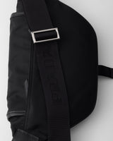 Sac porté épaule en Re-Nylon et cuir Saffiano