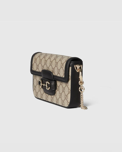 Bolso de hombro pequeño suave Gucci Horsebit 1955