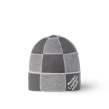 Bonnet et Écharpe Damier Heritage Gris