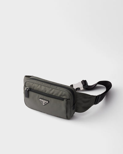 Riñonera de piel Re-Nylon y Saffiano