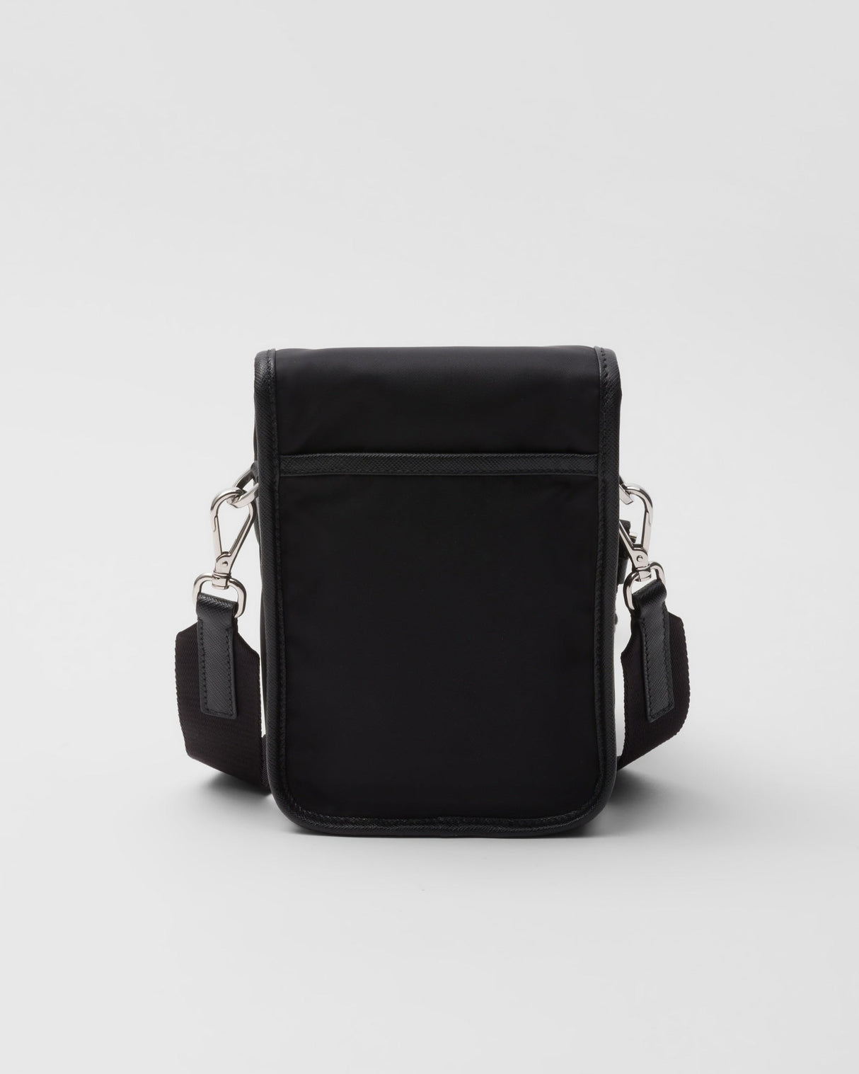 Sac porté épaule en Re-Nylon et cuir Saffiano