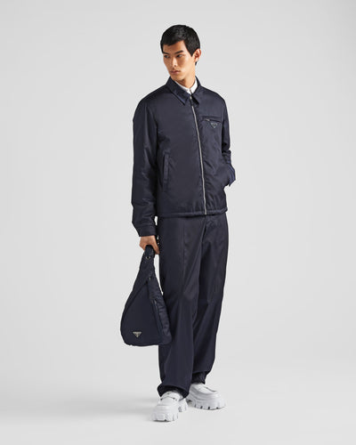 Mochila de Re-Nylon y cuero