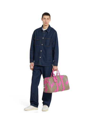 Bolsa de viaje mediana estampada