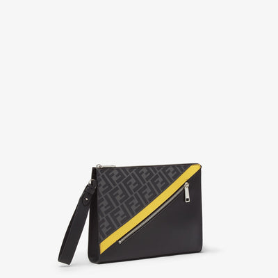 Bolso de mano diagonal Fendi
 Bolsa de tela gris
