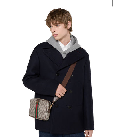 Bolso de hombro pequeño Ophidia