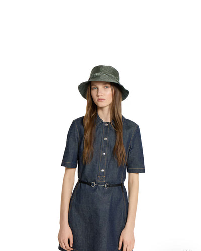 Sombrero de pescador reversible de nailon GG