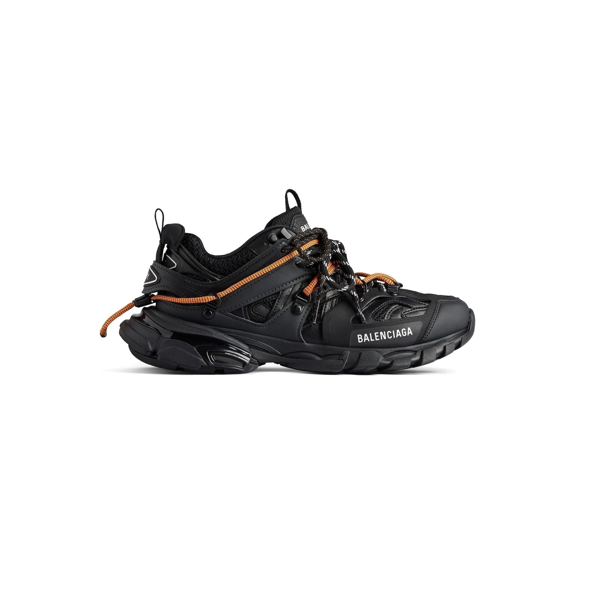 ZAPATILLA DEPORTIVA TRAIL CON CORDONES PARA HOMBRE EN NEGRO/NARANJA