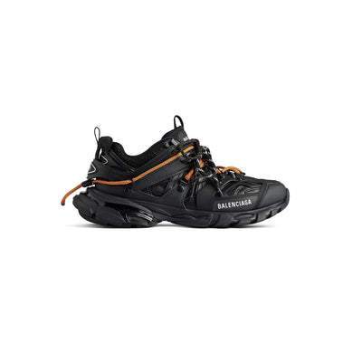 ZAPATILLA DEPORTIVA TRAIL CON CORDONES PARA HOMBRE EN NEGRO/NARANJA