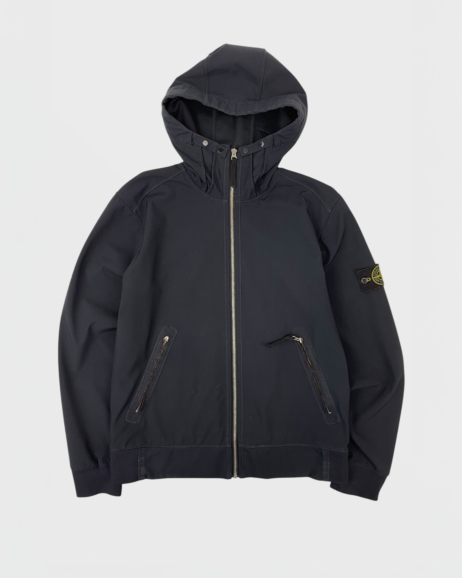 Stone Island veste à capuche softshell