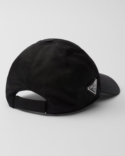 Gorra de béisbol negra de Re-Nylon
