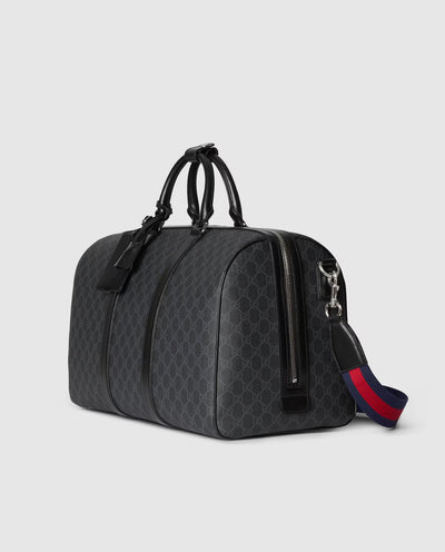 Bolso de viaje mediano GG Black