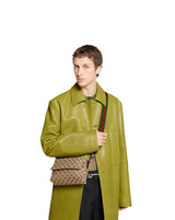 Sac à bandoulière en toile GG petit format