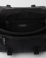 Sac porté épaule en Re-Nylon et cuir Saffiano