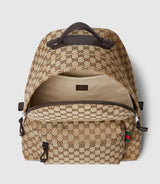 Sac à dos en toile GG moyen format