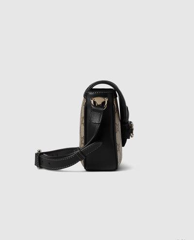 Bolso de hombro pequeño suave Gucci Horsebit 1955