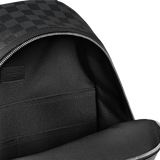 Sac à dos Discovery PM Toile Damier Graphite Noir