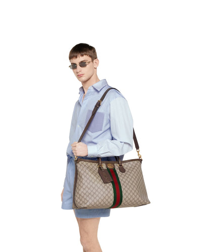 Bolso de viaje mediano Gucci Savoy