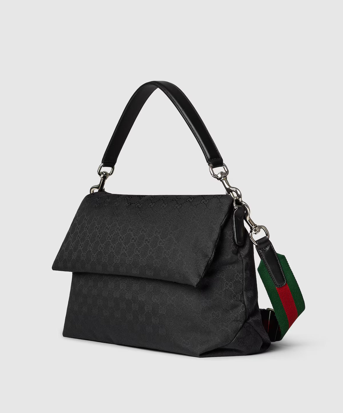 Sac à bandoulière en toile GG grand format