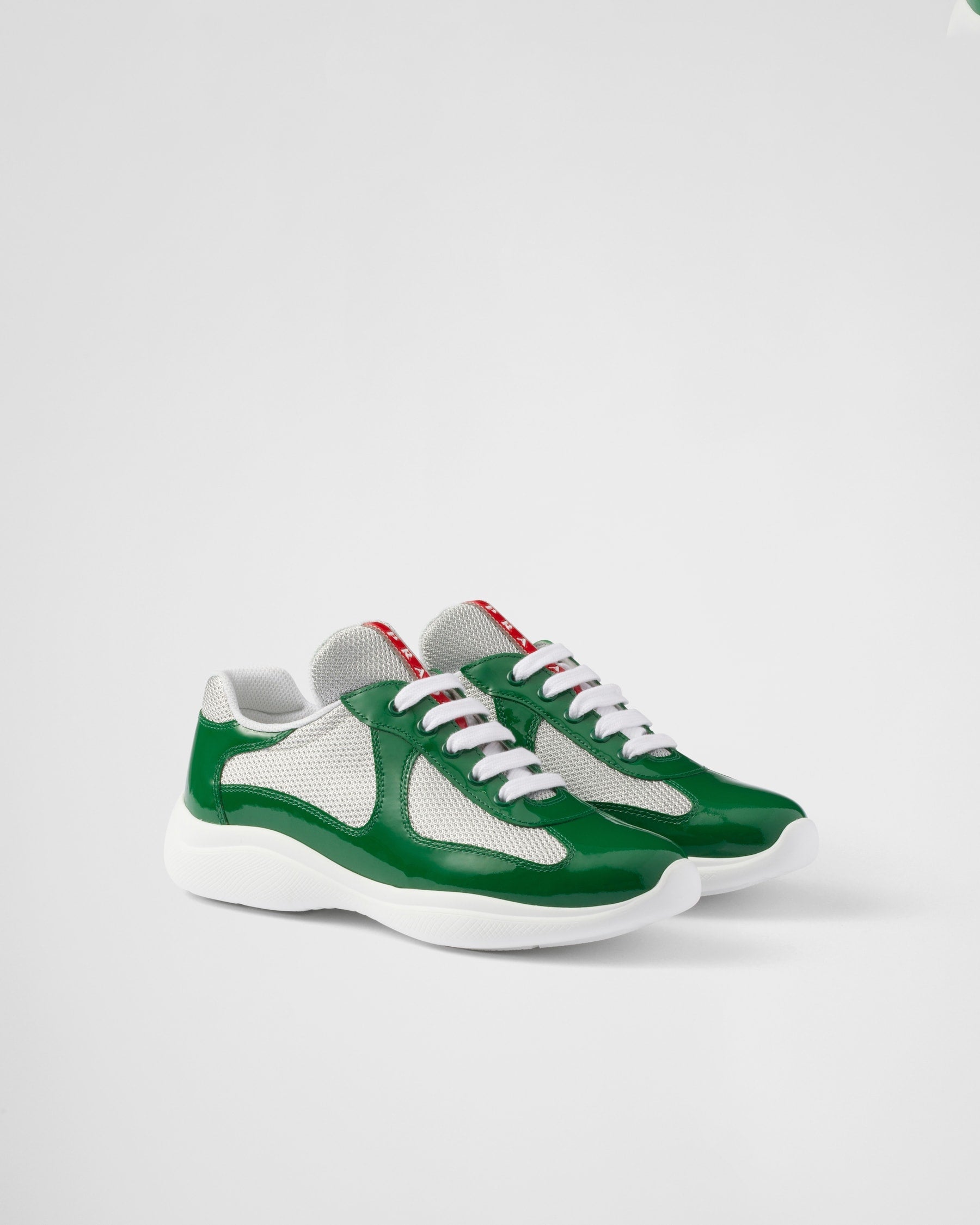 Zapatillas Prada America's Cup en tejido Bike verde