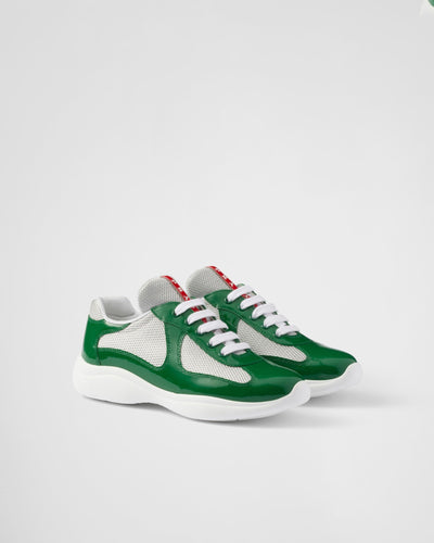 Zapatillas Prada America's Cup en tejido Bike verde