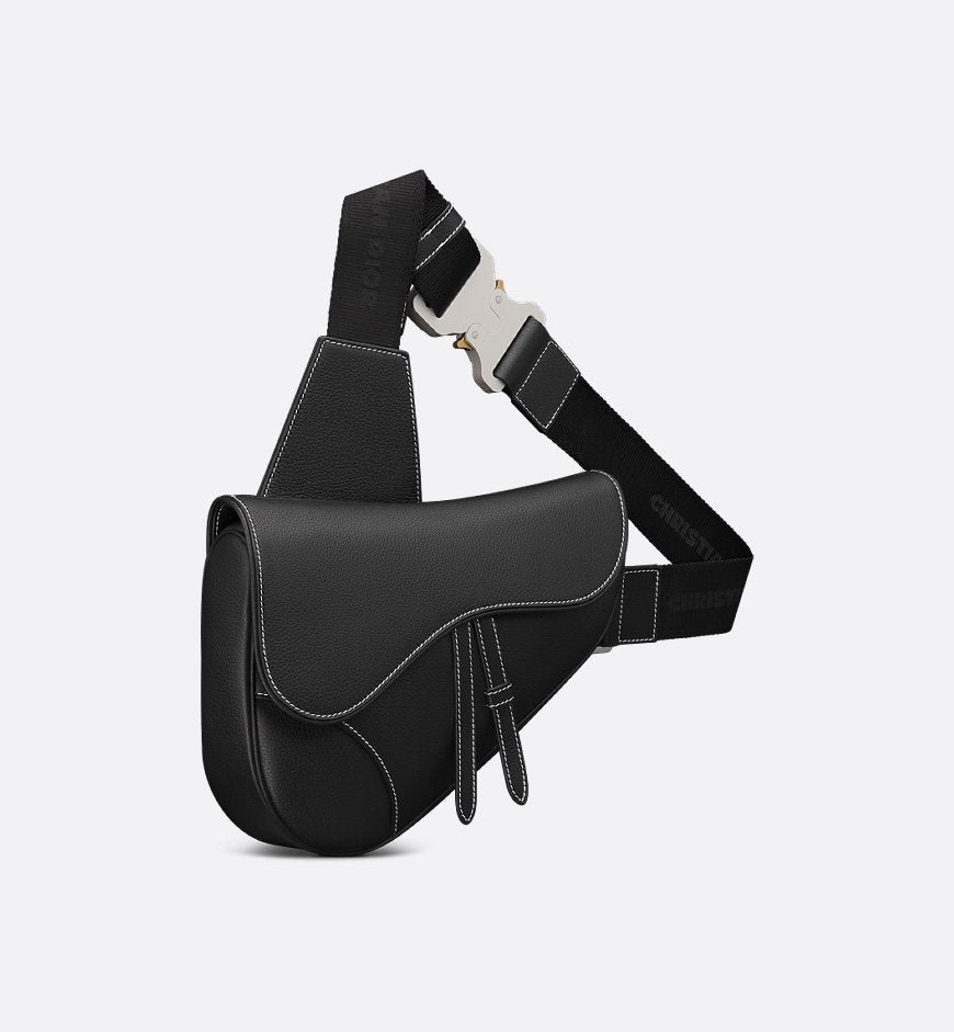 Bolsa de sillín de cuero