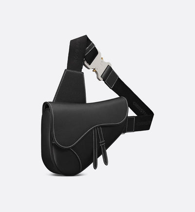 Bolsa de sillín de cuero