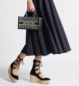 Sac Dior Book Tote East-West à bandoulière