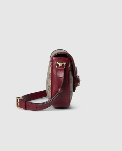 Bolso de hombro pequeño suave Gucci Horsebit 1955