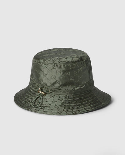 Sombrero de pescador reversible de nailon GG