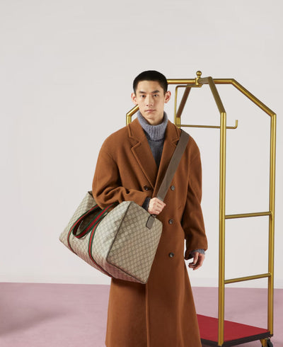 Bolsa de viaje grande con tira de red