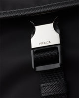 Sac porté épaule en Re-Nylon et cuir Saffiano