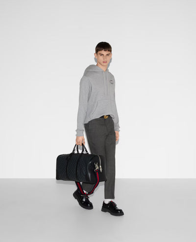 Bolso de viaje mediano GG Black