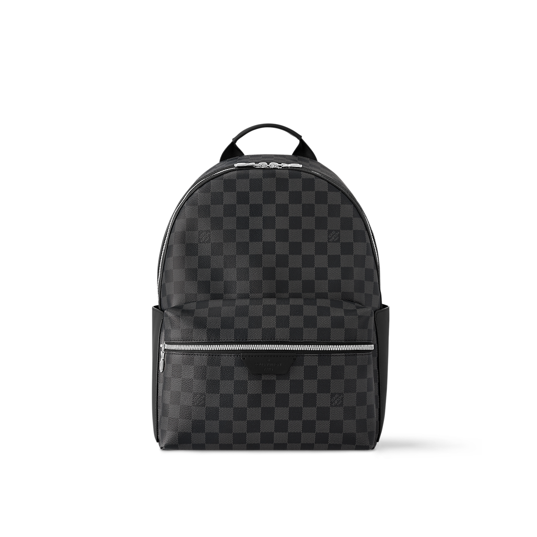 Sac à dos Discovery PM Toile Damier Graphite Noir