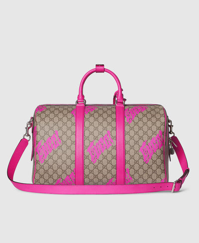 Bolsa de viaje mediana estampada