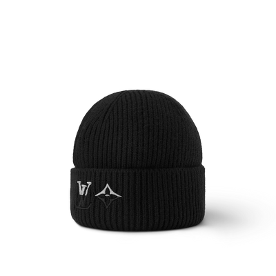 Gorro negro doble LV