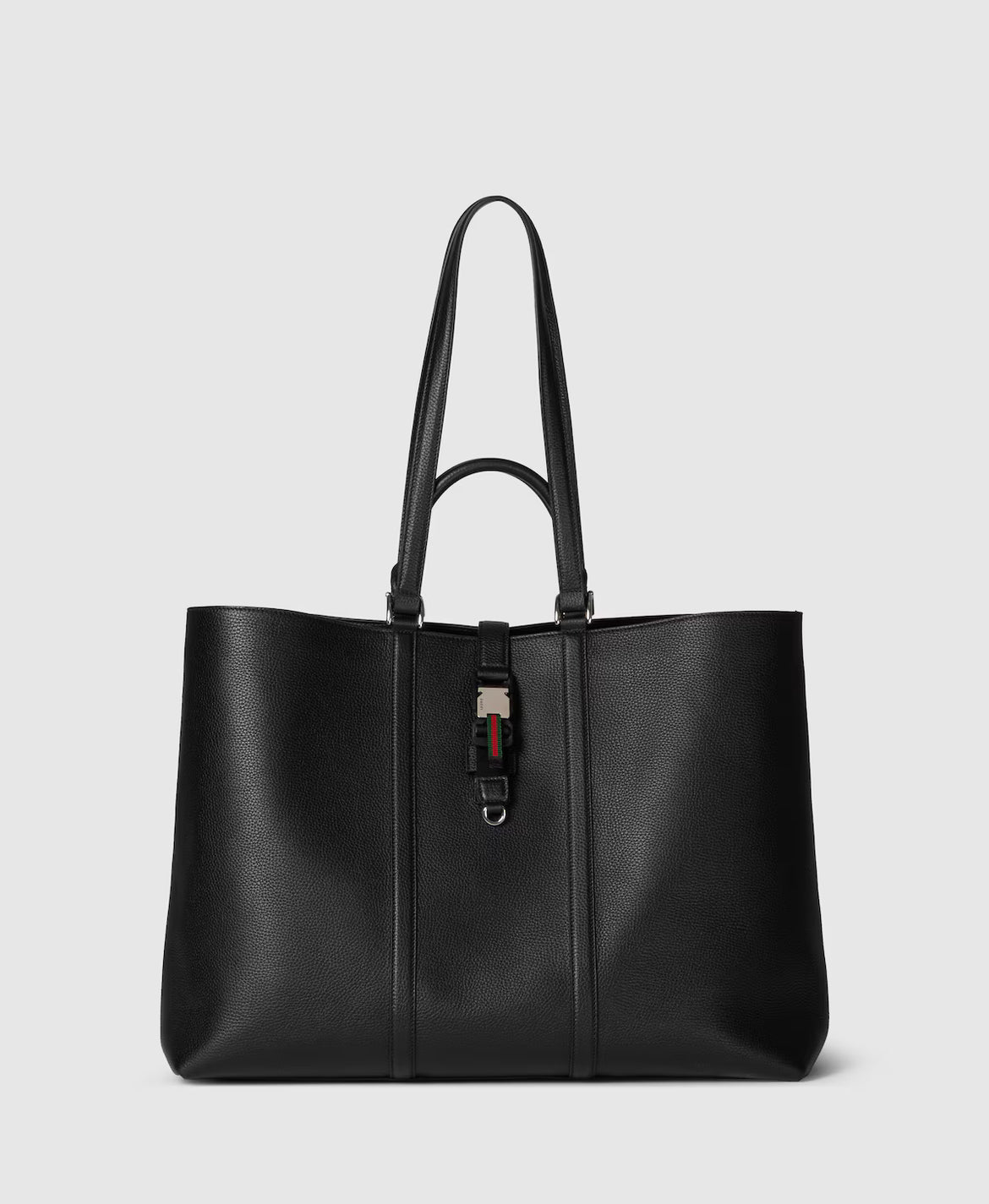 Bolso tote con correa de red de tamaño grande