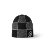 Bonnet et Écharpe Damier Heritage Noir