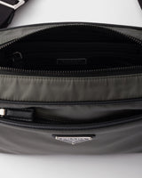 Sac porté épaule en Re-Nylon et Saffiano