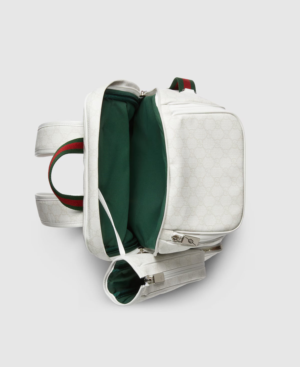 Mochila grande con detalle de red