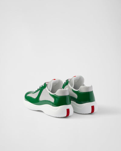 Zapatillas Prada America's Cup en tejido Bike verde