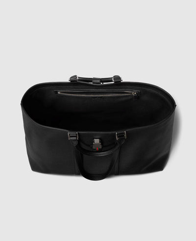 Bolso tote con correa de red de tamaño grande