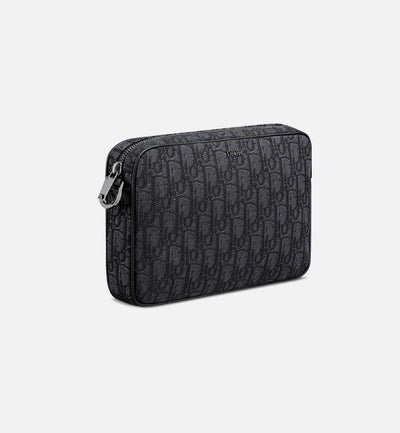 Sillín de triple bolsa negro