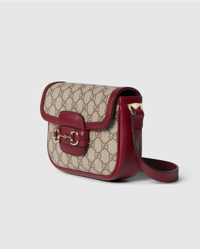Bolso de hombro pequeño suave Gucci Horsebit 1955