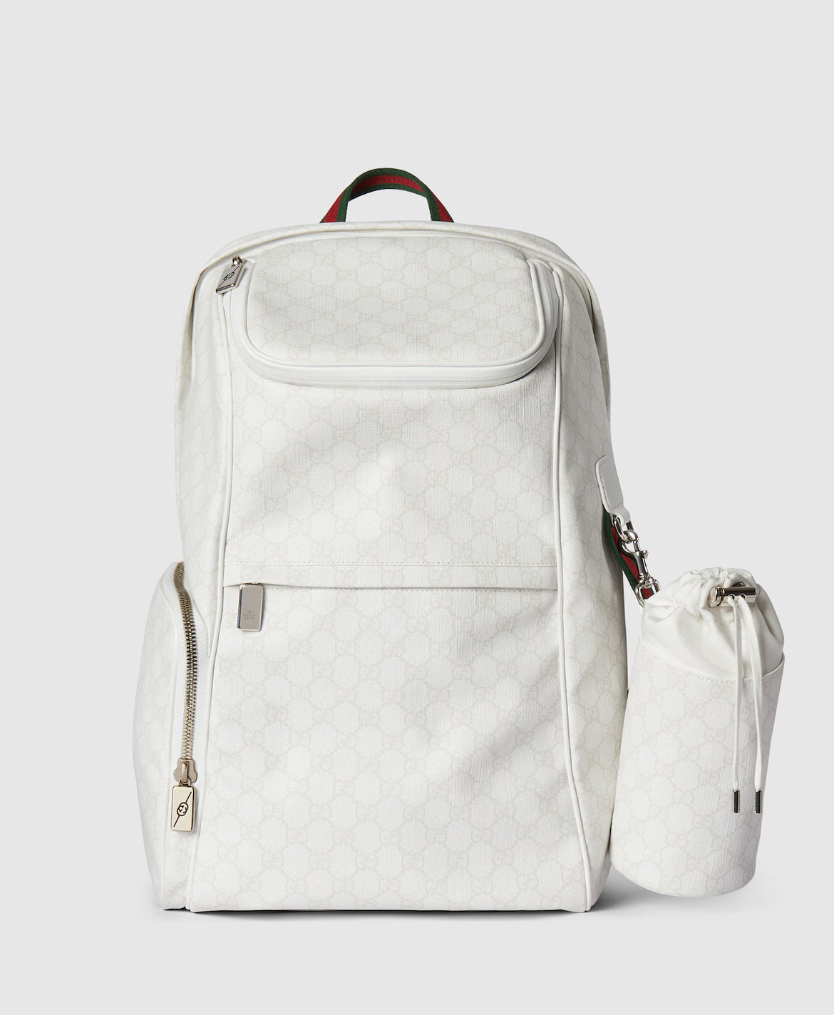 Mochila grande con detalle de red