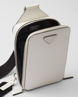 Sac Prada Brique en cuir Saffiano