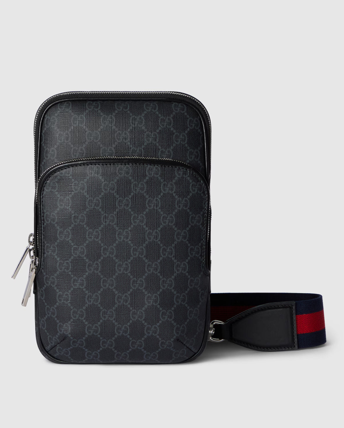 Bolso de hombro pequeño negro GG