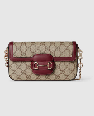 Bolso de hombro pequeño suave Gucci Horsebit 1955