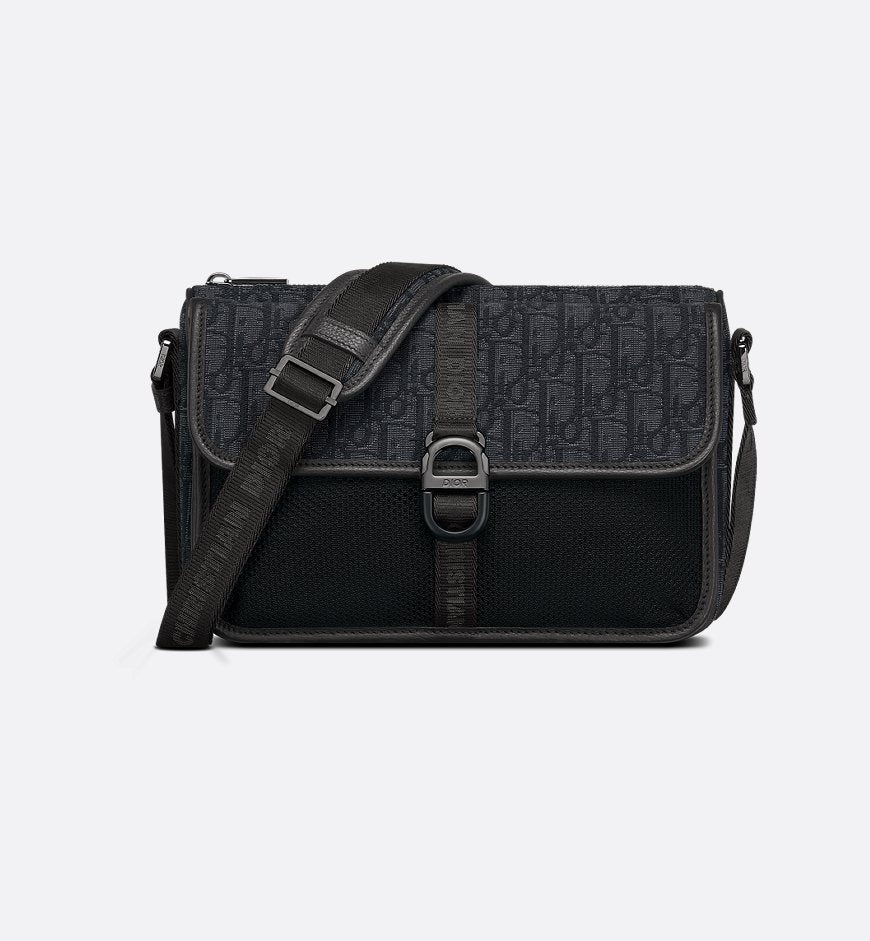 Bolso de hombro negro Dior 8
