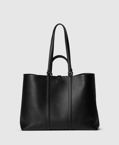 Bolso tote con correa de red de tamaño grande