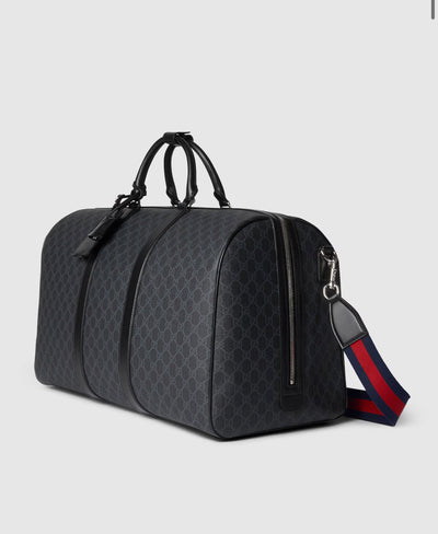 Bolsa de viaje grande negra GG
